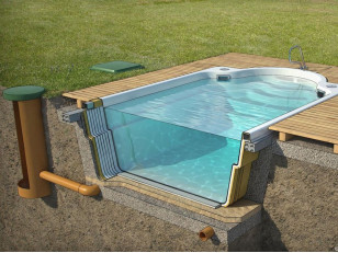 Композитна арматура при будівництві басейнів