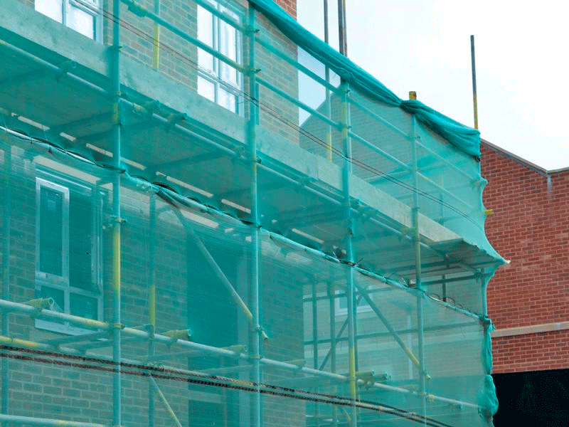 Особливості монтажу фасадної сітки