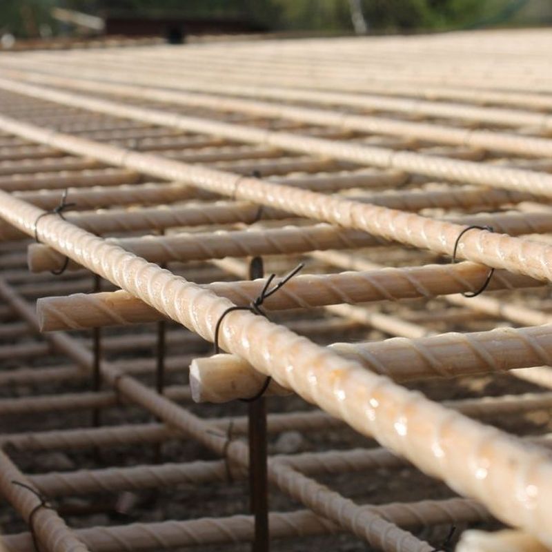 Застосування композитної арматури на дачі