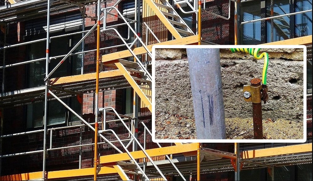 Заземлення будівельних риштувань