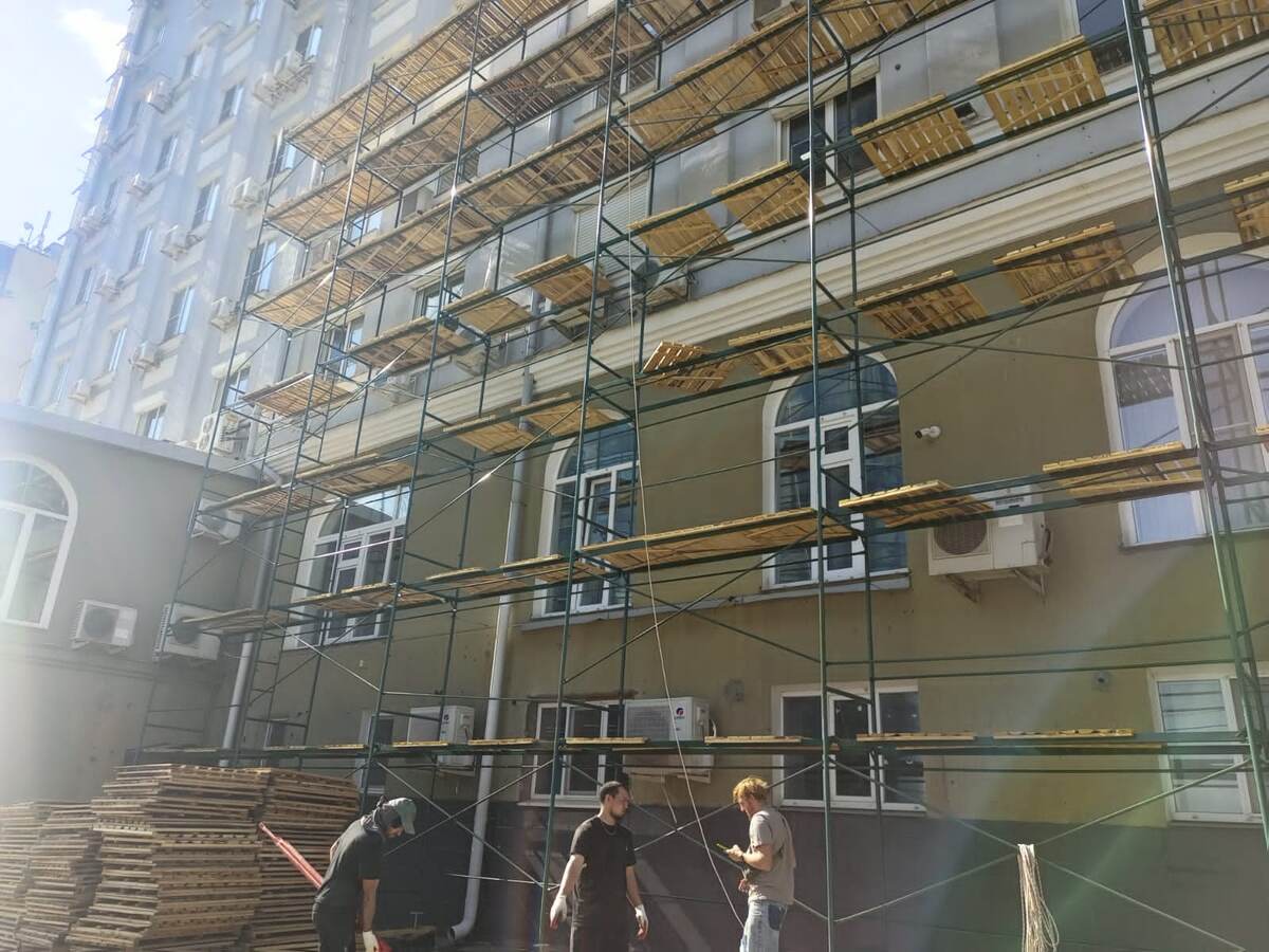 Основні етапи збірки вежі-тури