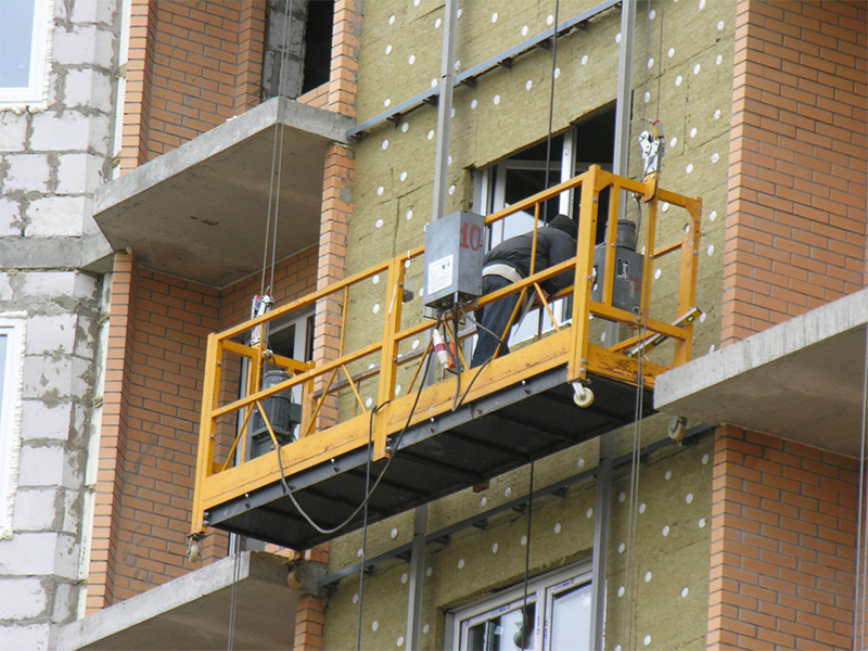 Будівельна люлька при утепленні будинків