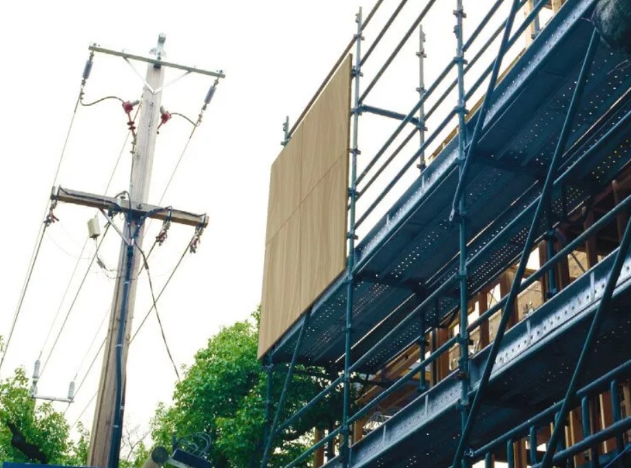 Правила монтажу риштувань біля ЛЕП